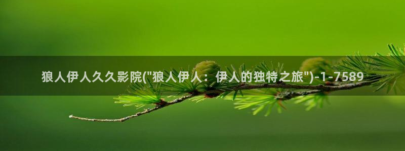 精品伊人久久久久久影院